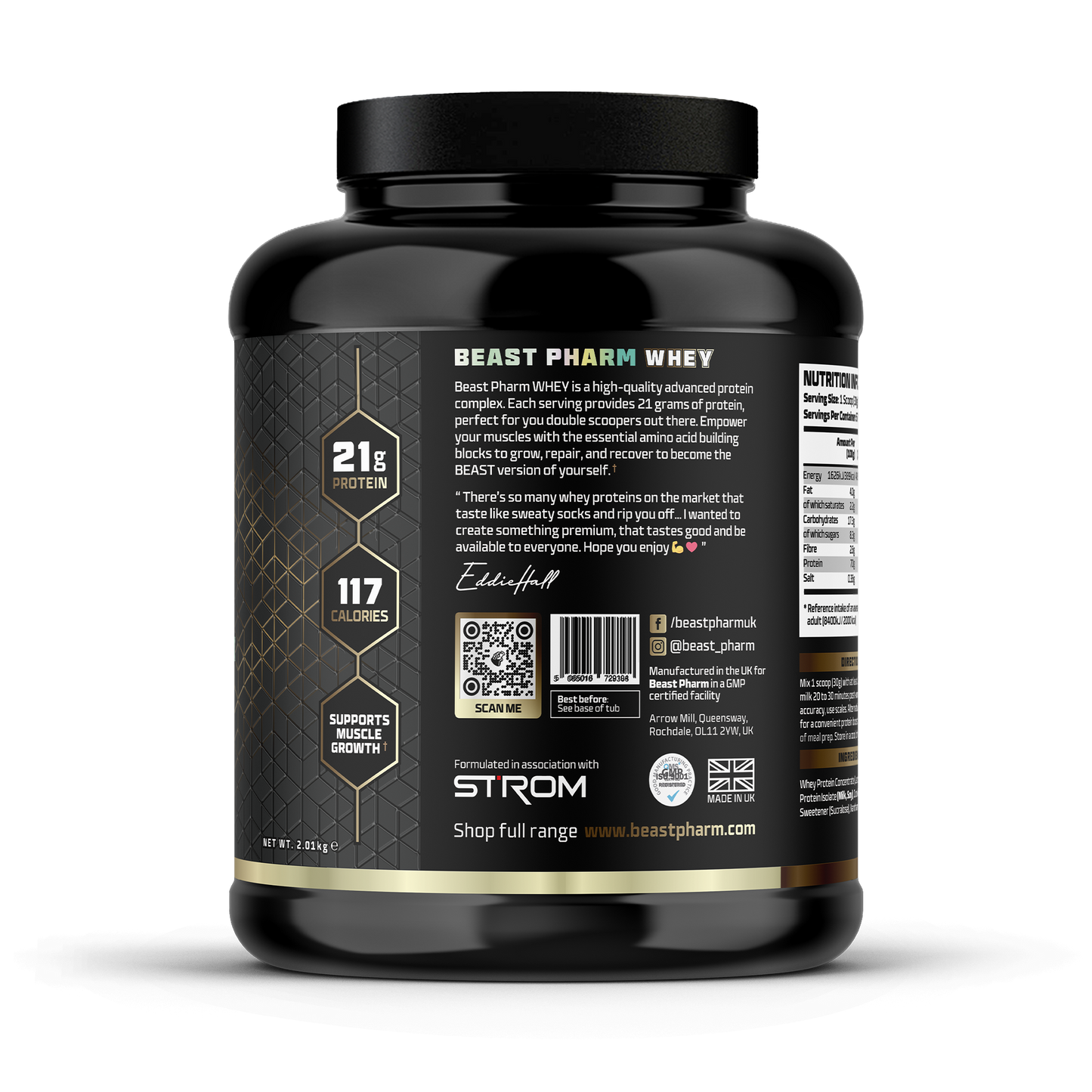 WHEY Premium Protein Complex 2.01kg