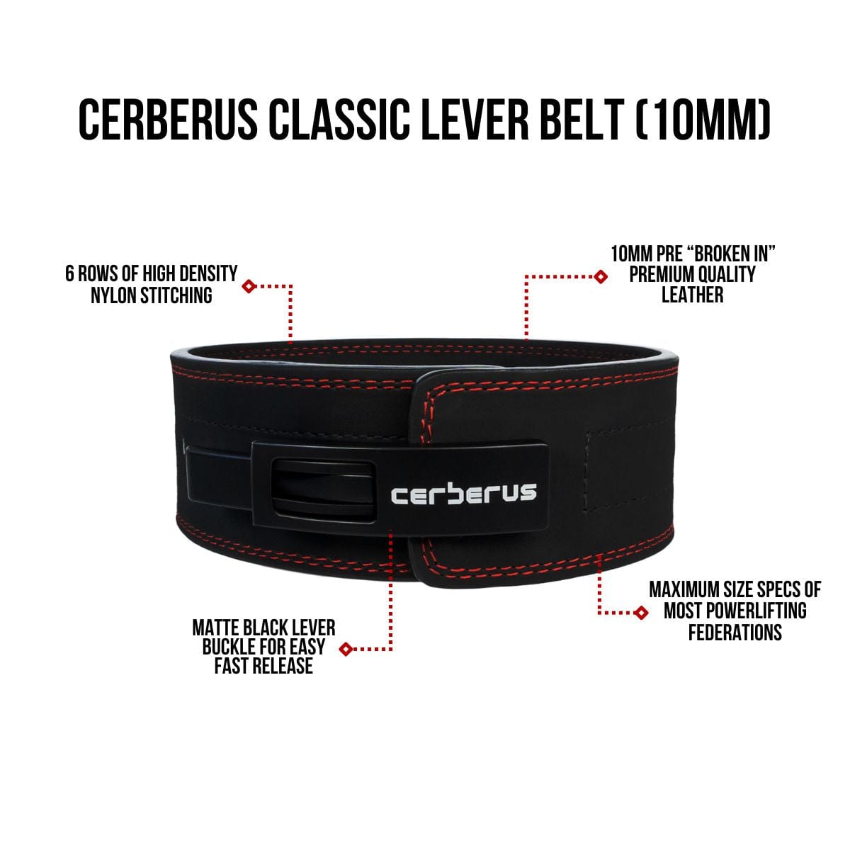 Classic Lever Belt (10mm)