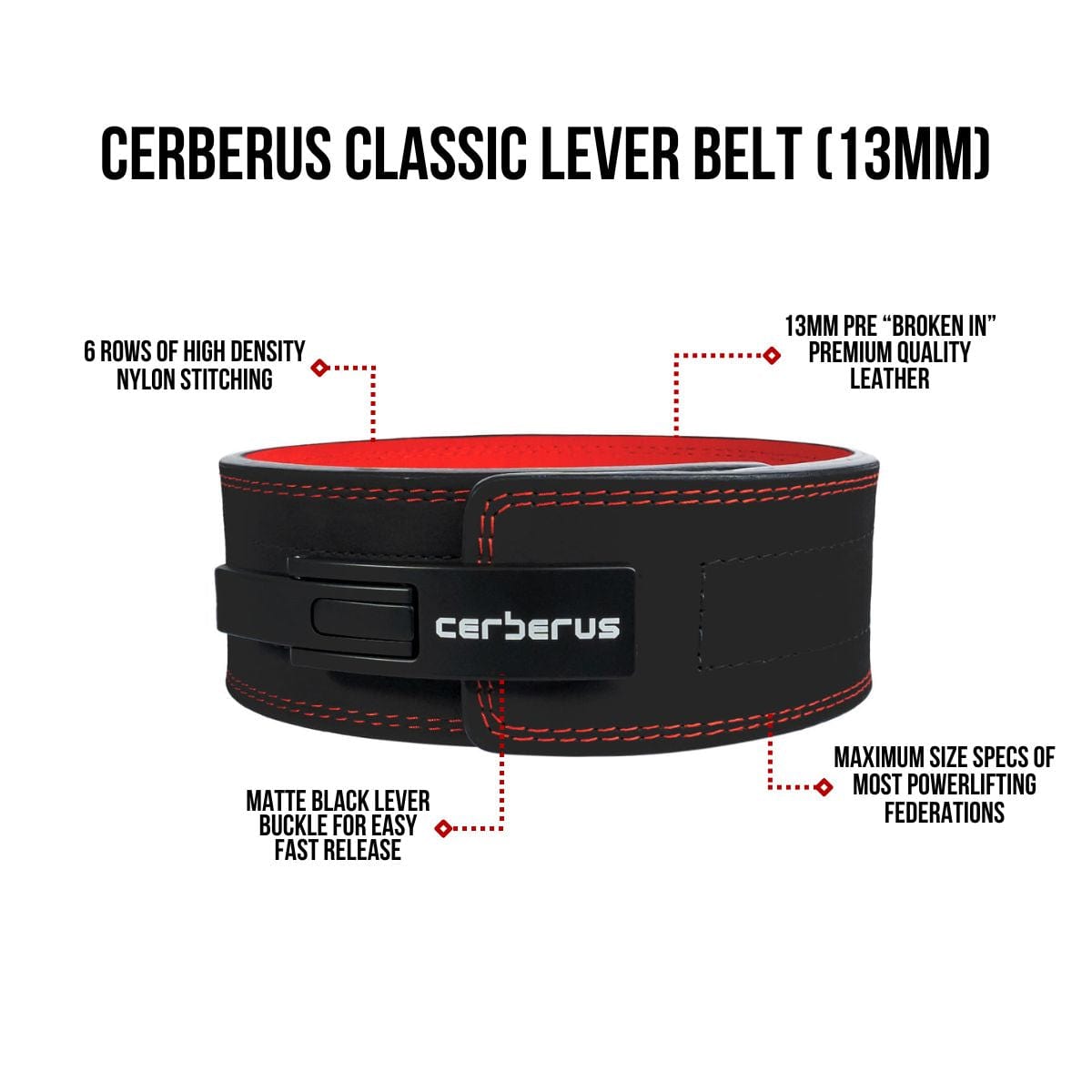 Classic Lever Belt (13mm)