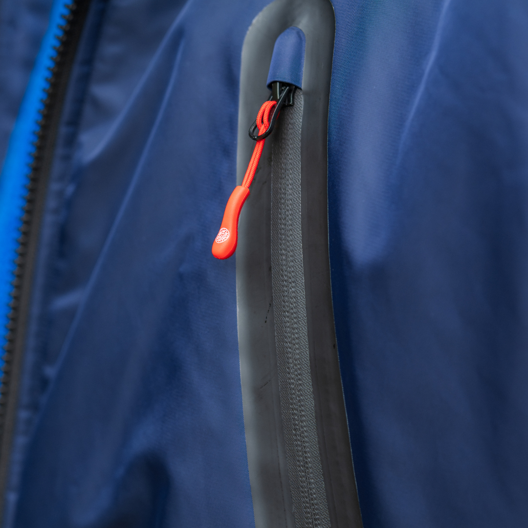 Unisex Brass Monkey Dip Coat Navy