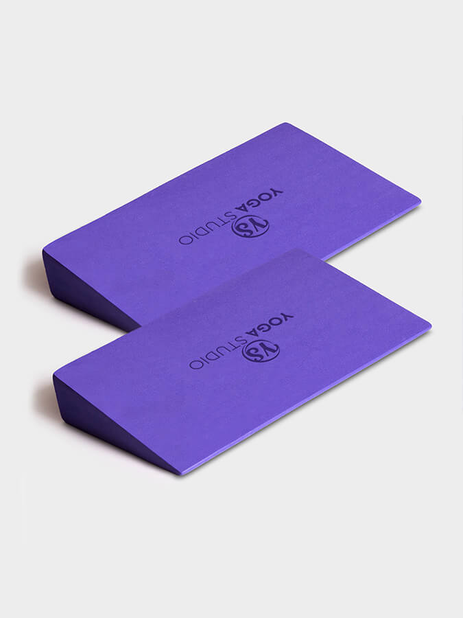 Yoga Studio EVA Foam Wedges Twin Pack Pair