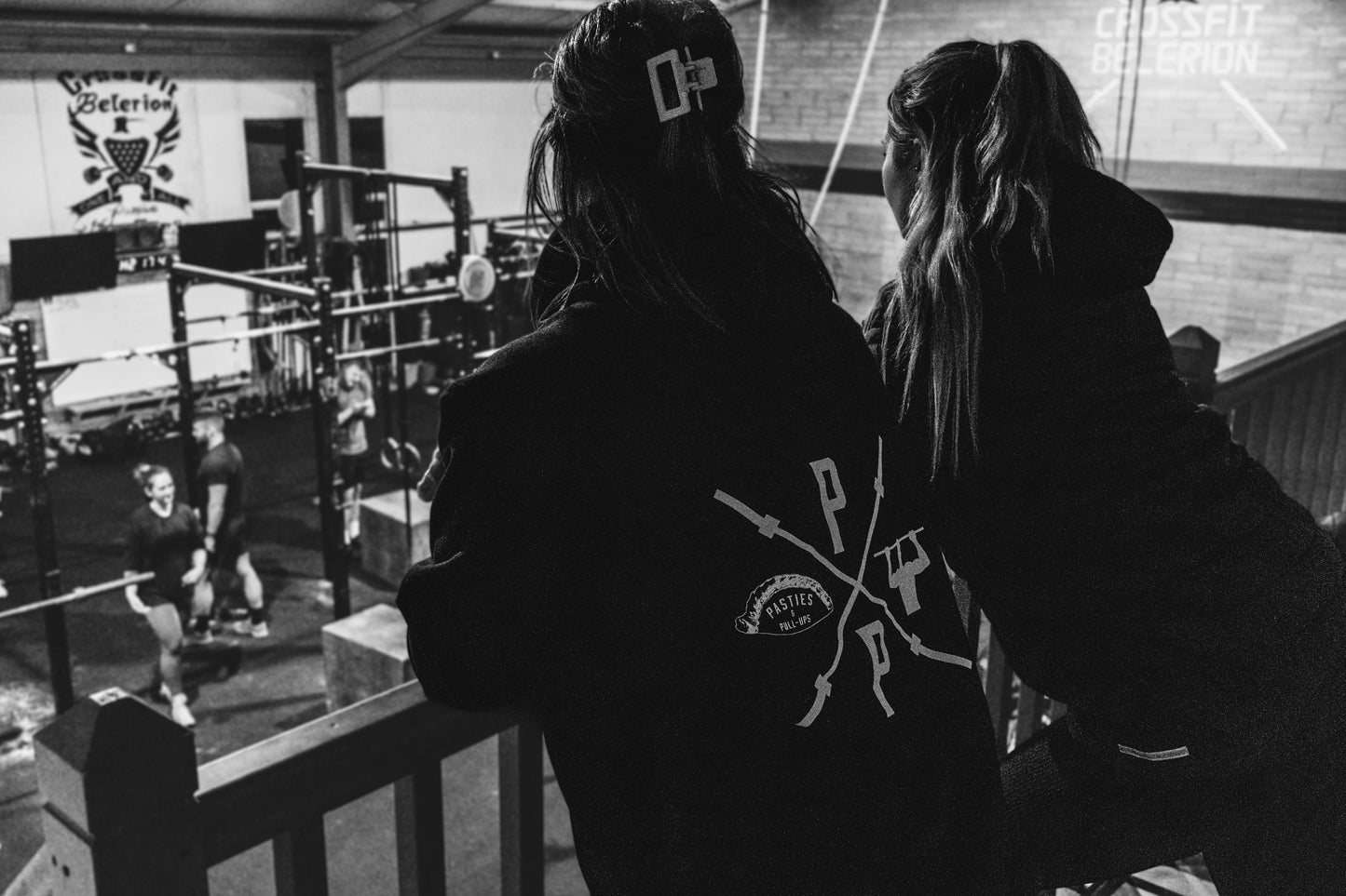 The Original Organic Hoodie - Black (White Print)