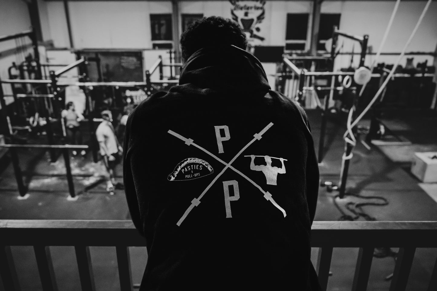 The Original Organic Hoodie - Black (White Print)