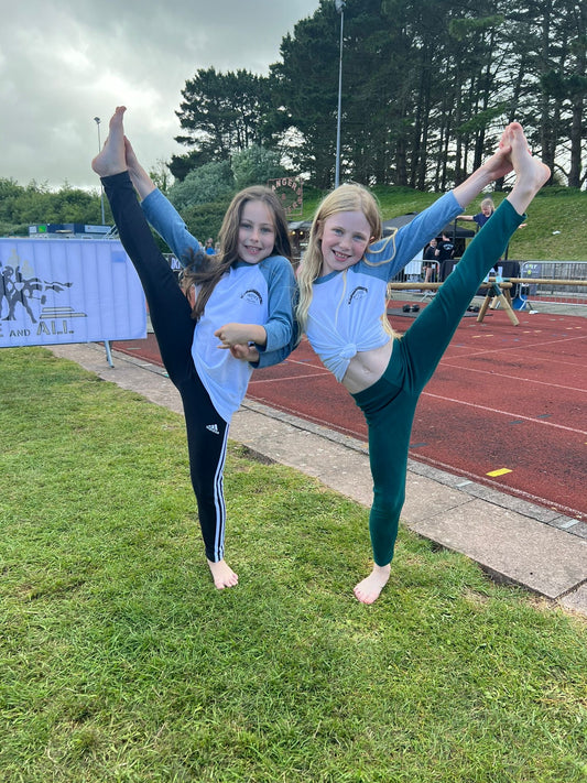 Kids “Cocktail Pasty” Baseball T-Shirt - White & Denim