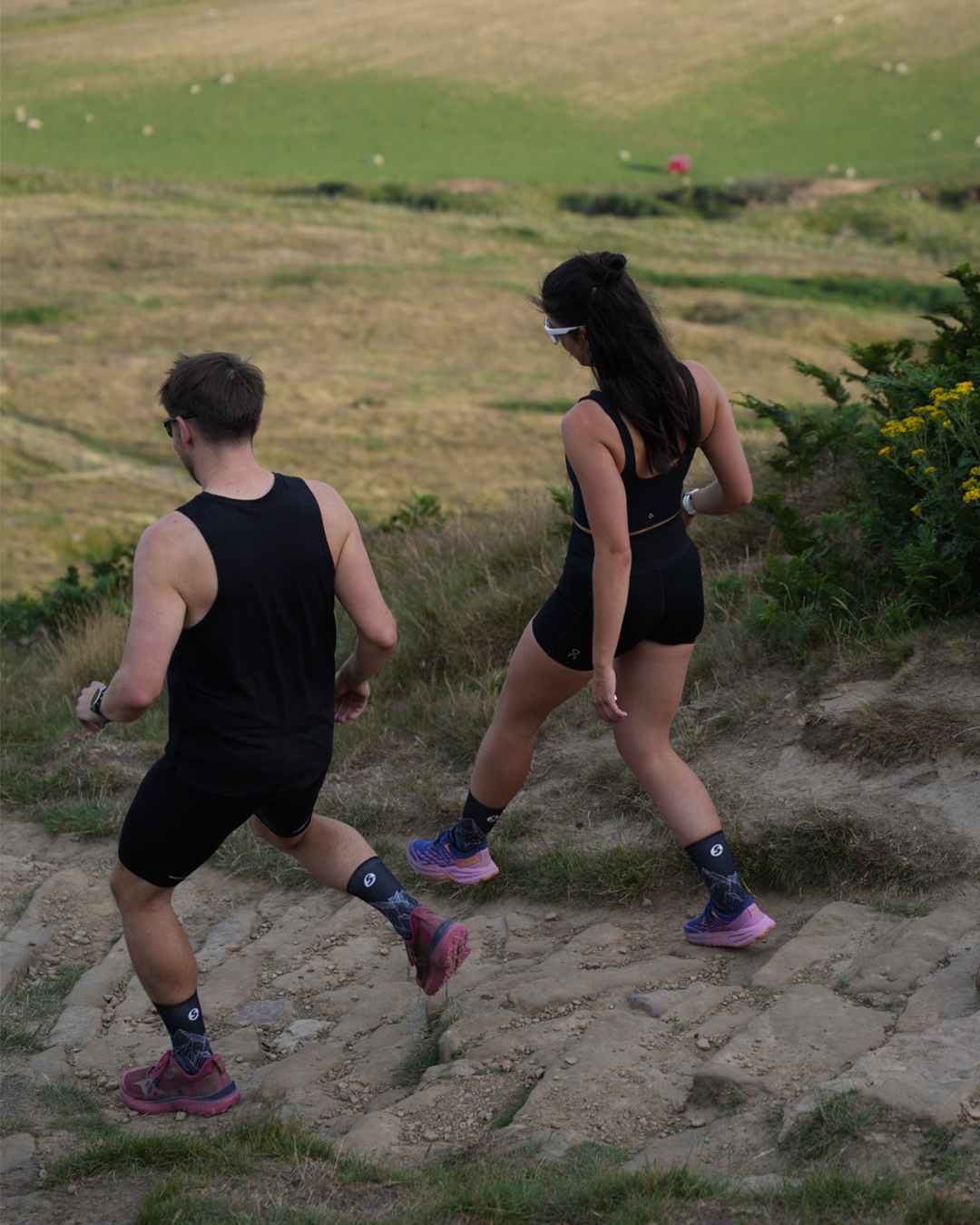 Trail Running Socks - Black