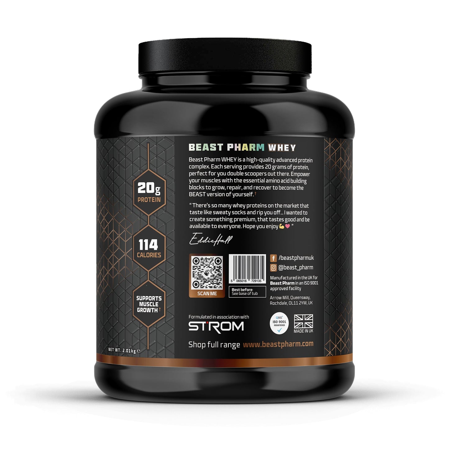 WHEY Premium Protein Complex 2.01kg