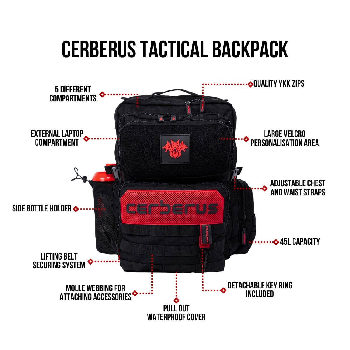 CERBERUS Tactical Backpack