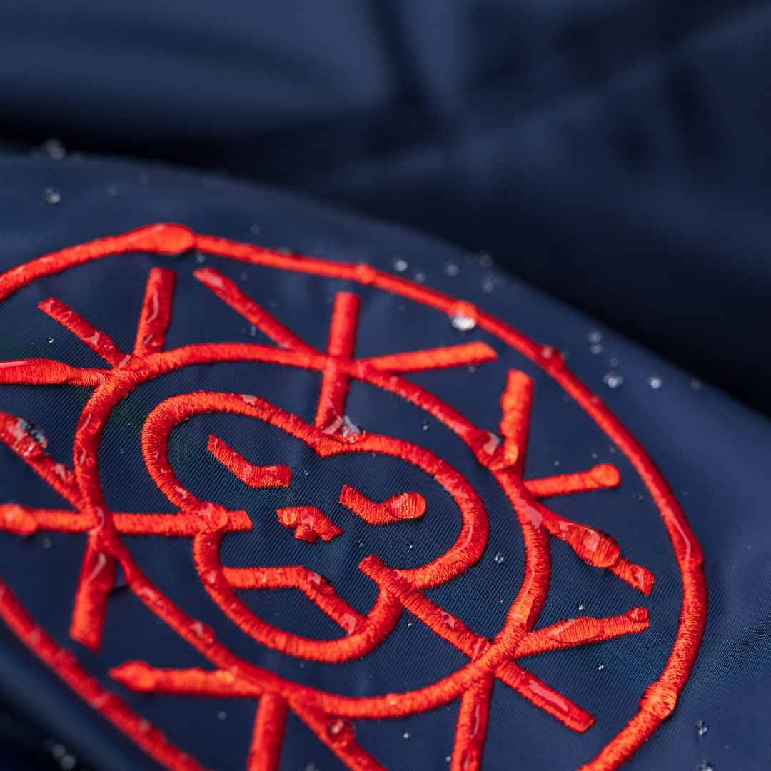 Unisex Brass Monkey Dip Coat Navy