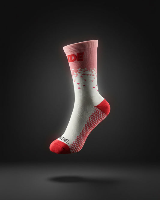 Performance Running Socks - Flash Pink