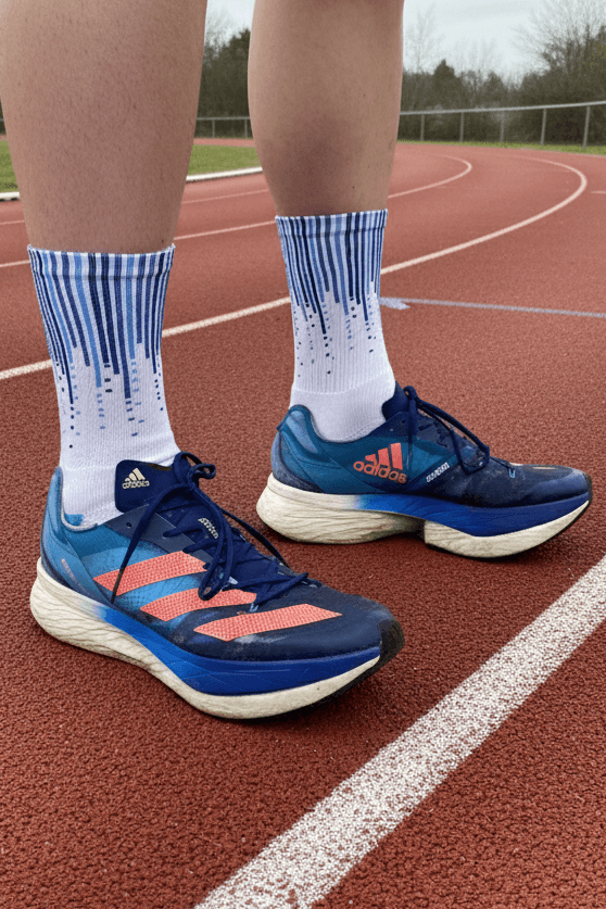 Performance Running Socks -  Infinite Blue