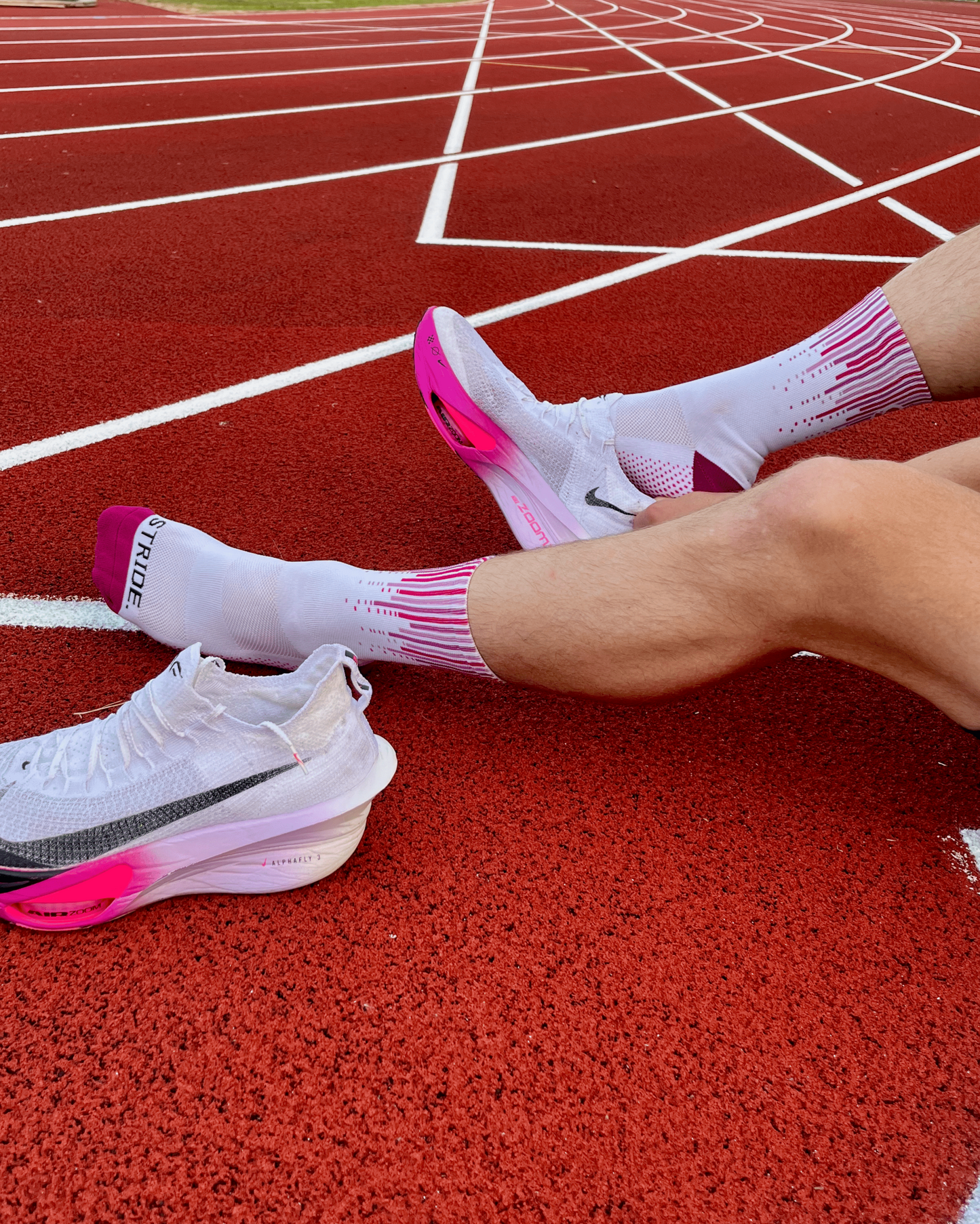 Performance Running Socks - Violet Velocity