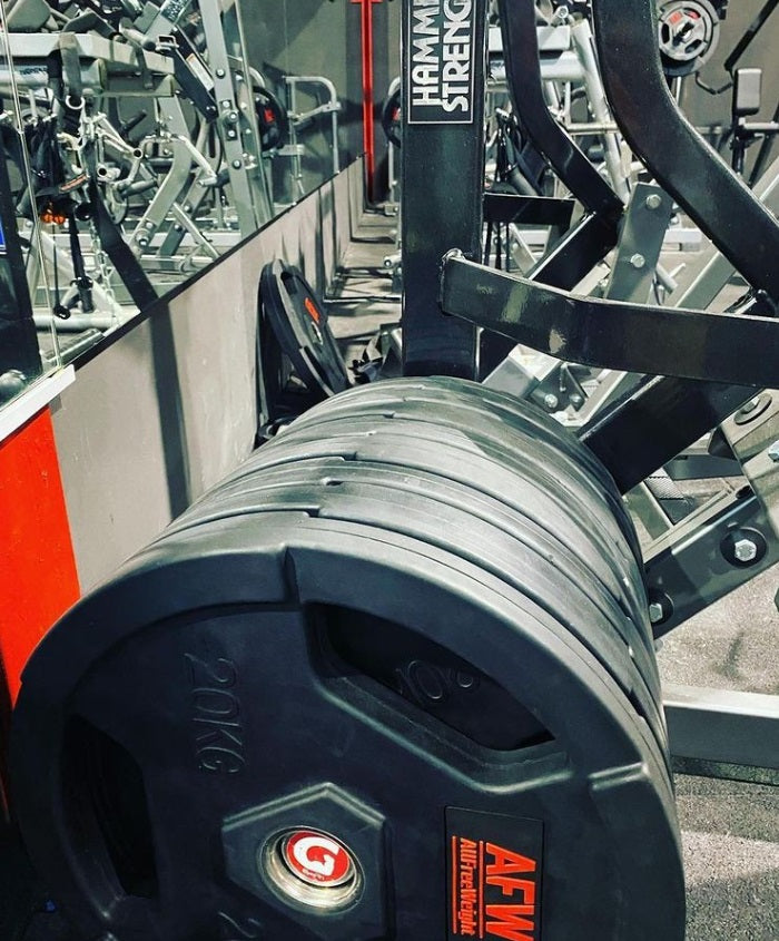 2" Olympic Machine Extenders
