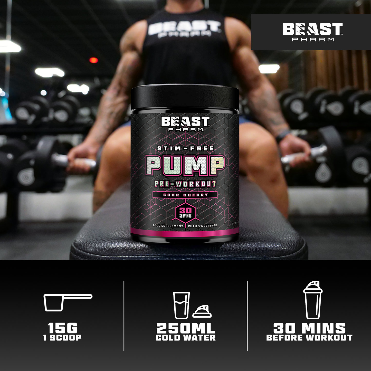 PUMP Stimulant Free Pre-Workout