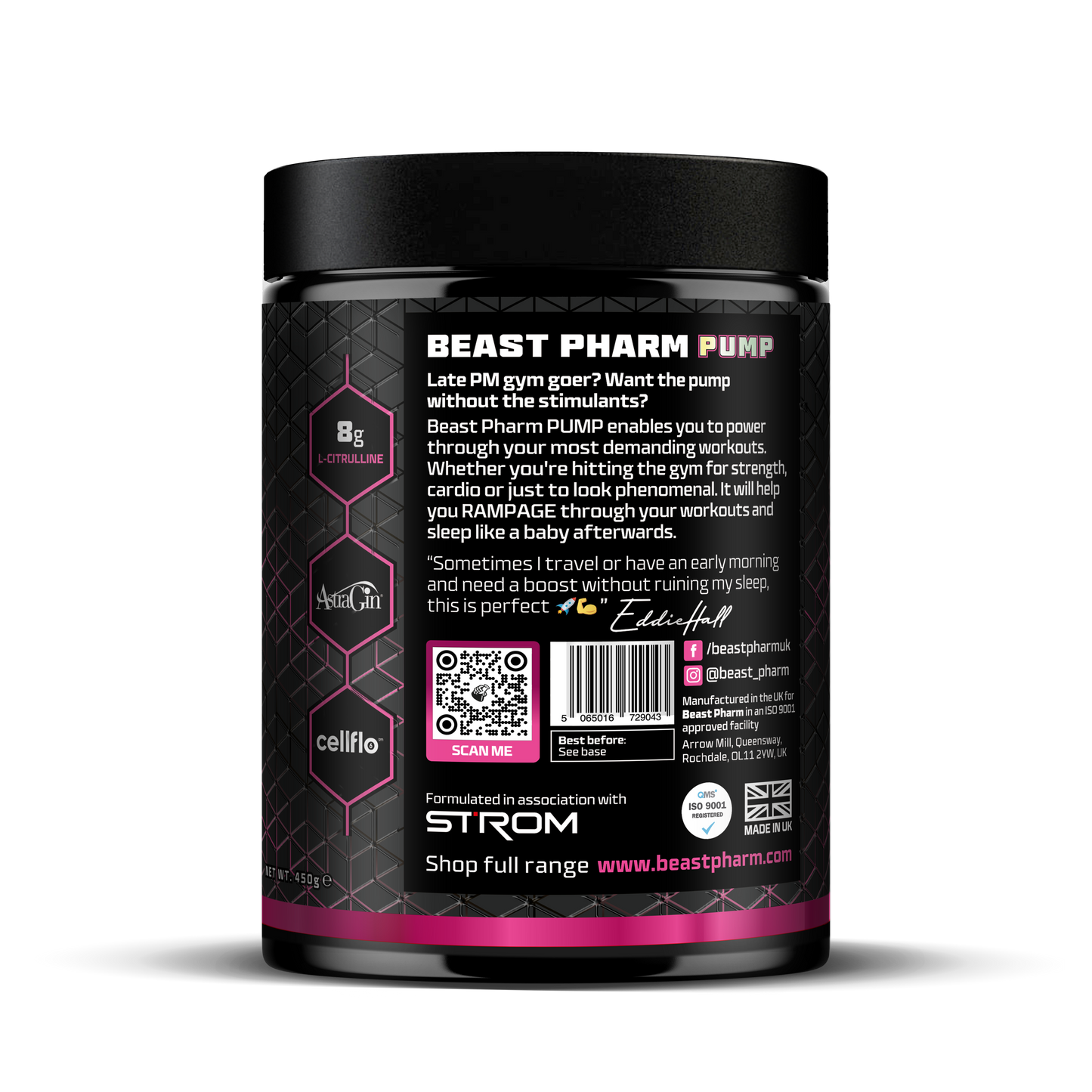PUMP Stimulant Free Pre-Workout