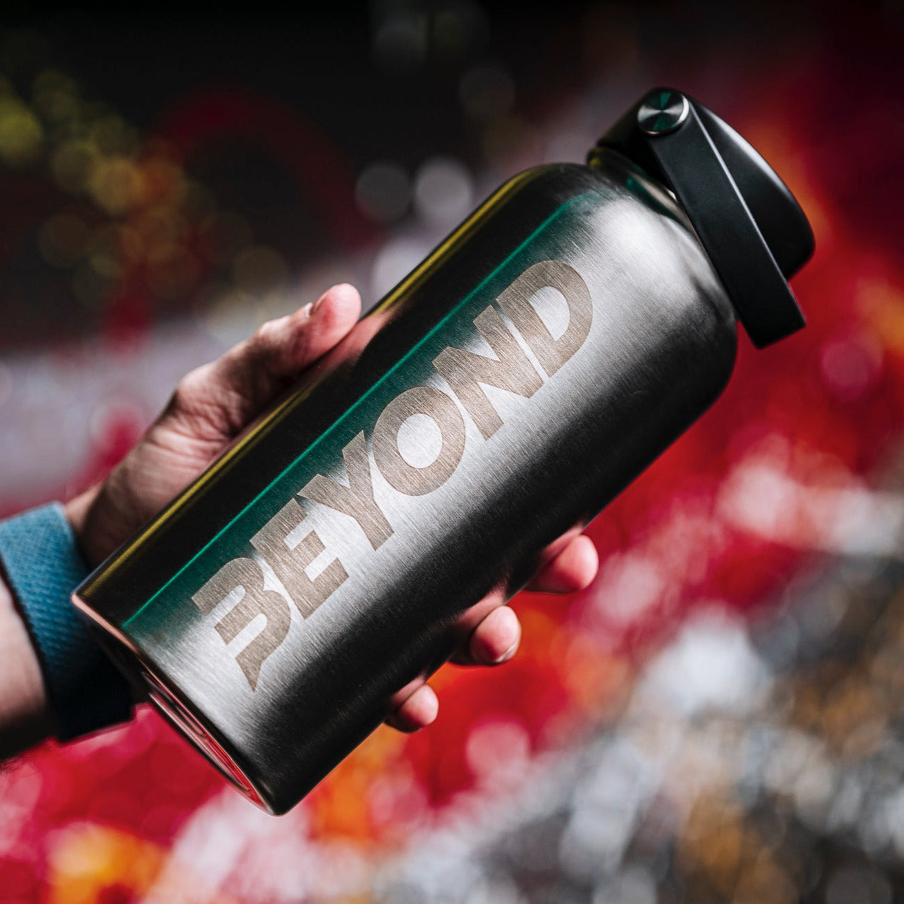Brushed Steel Bottle
