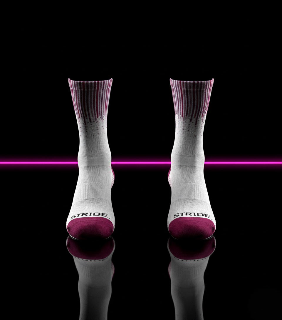 Performance Running Socks - Violet Velocity
