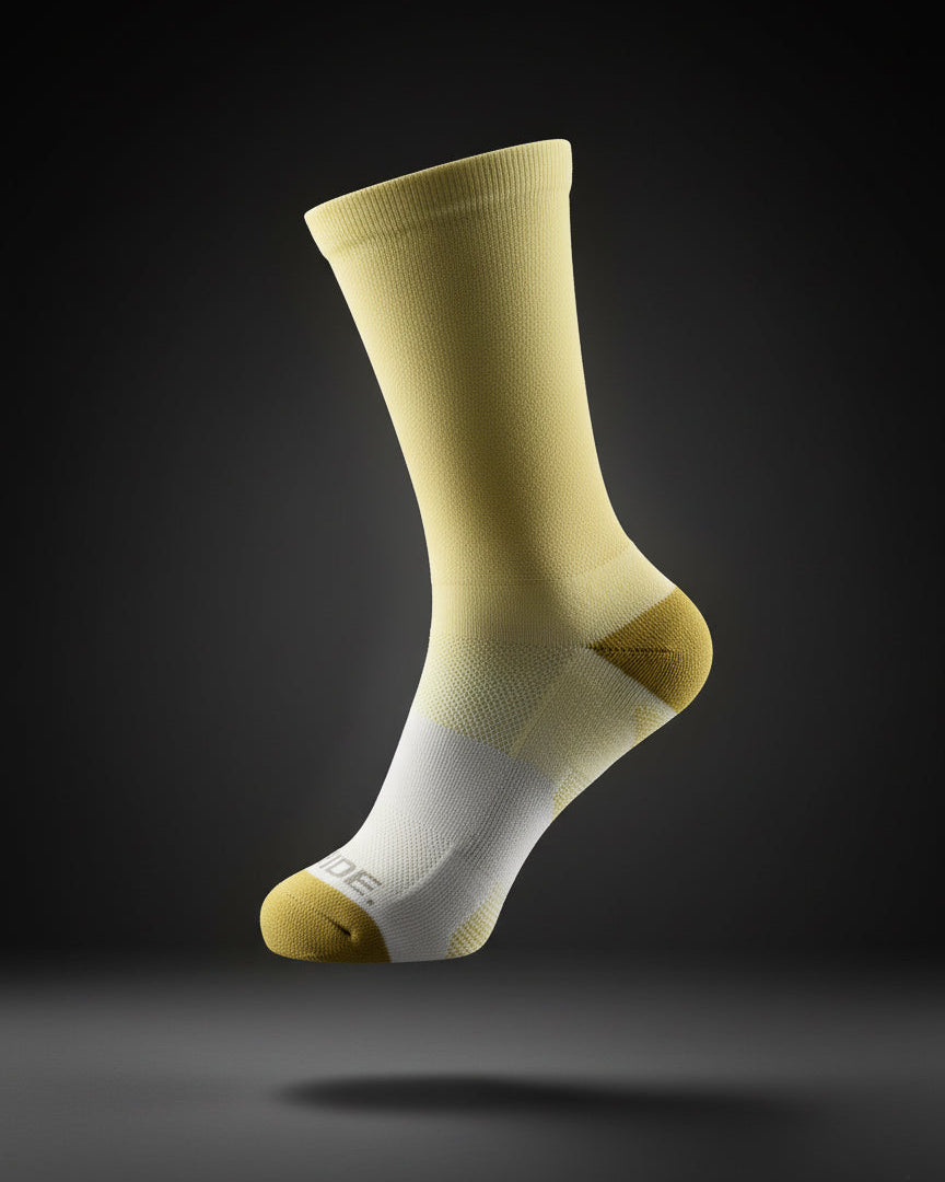 Performance Running Socks - Yellow Haze
