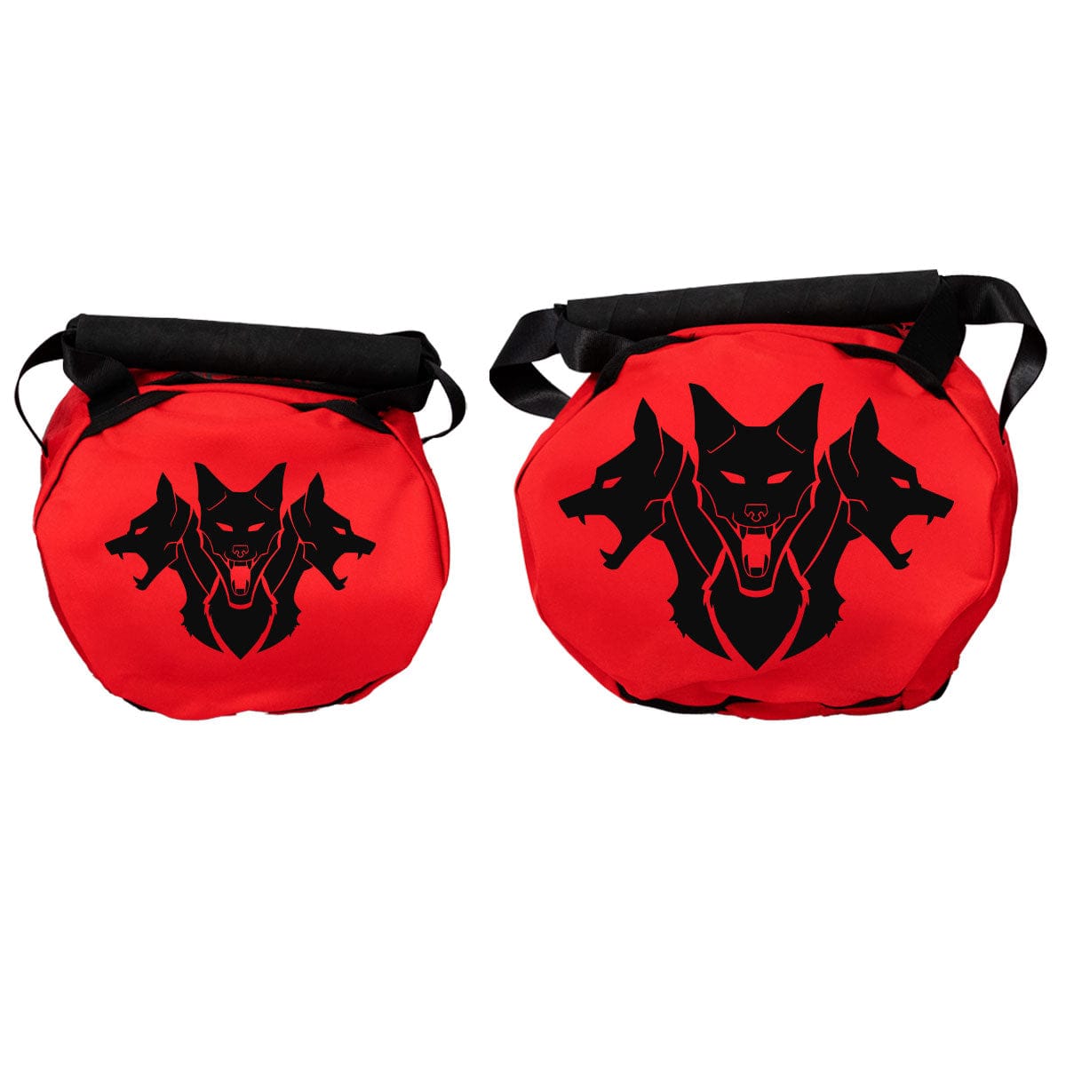 Strongman Throwing Sandbag