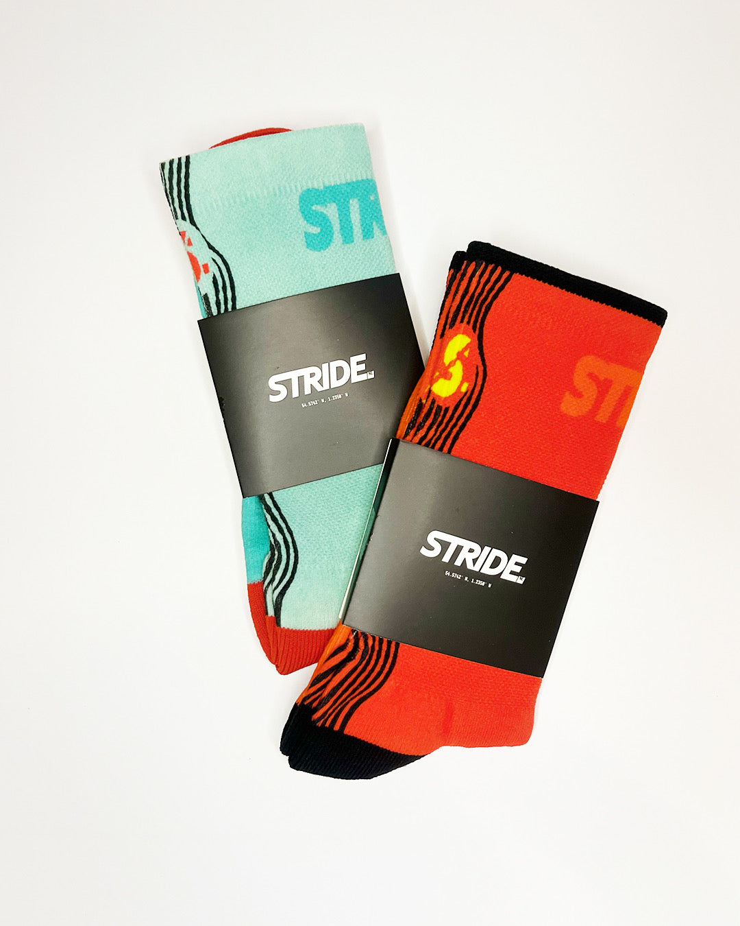 Performance Running Socks - Ocean Wave