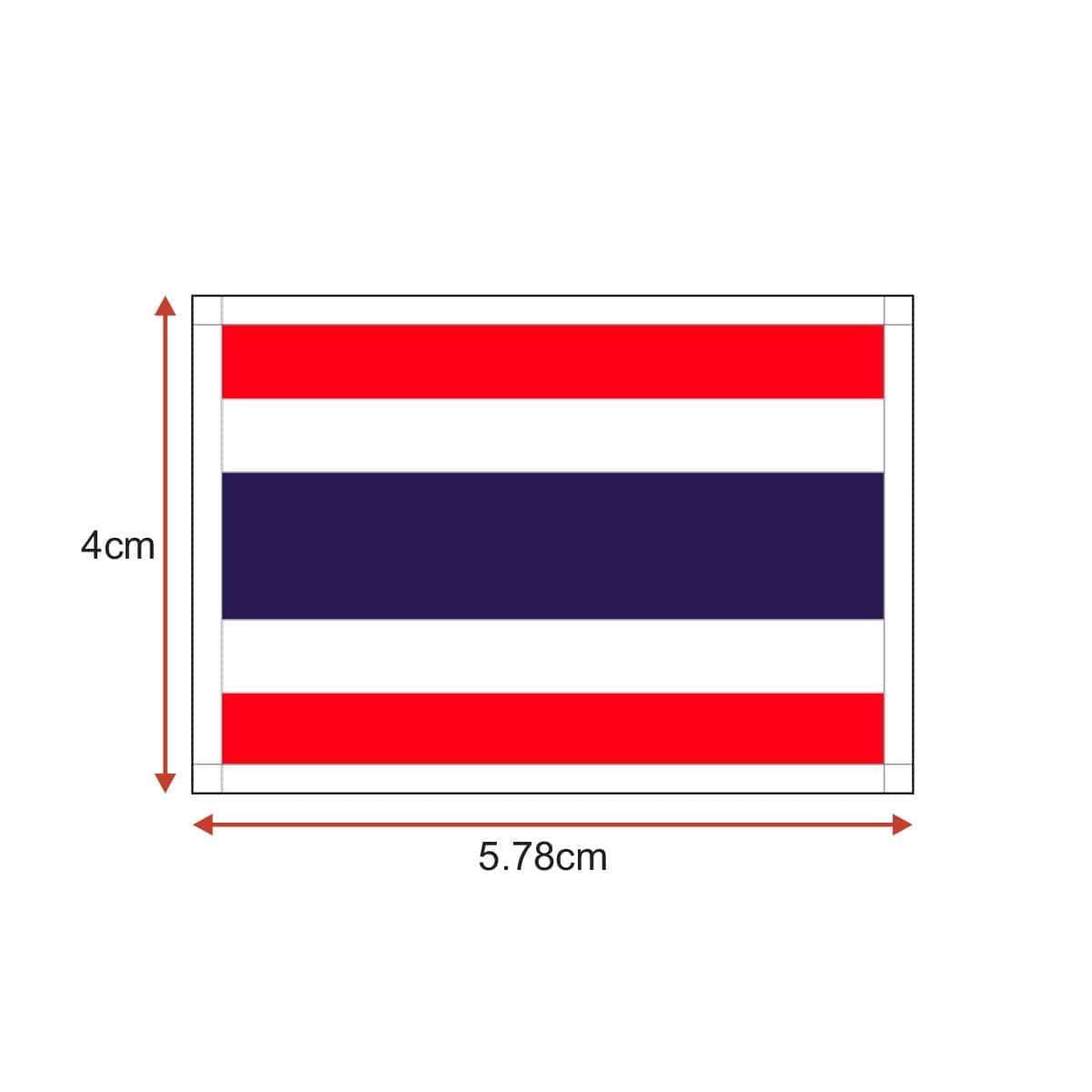 Country Flag Patches